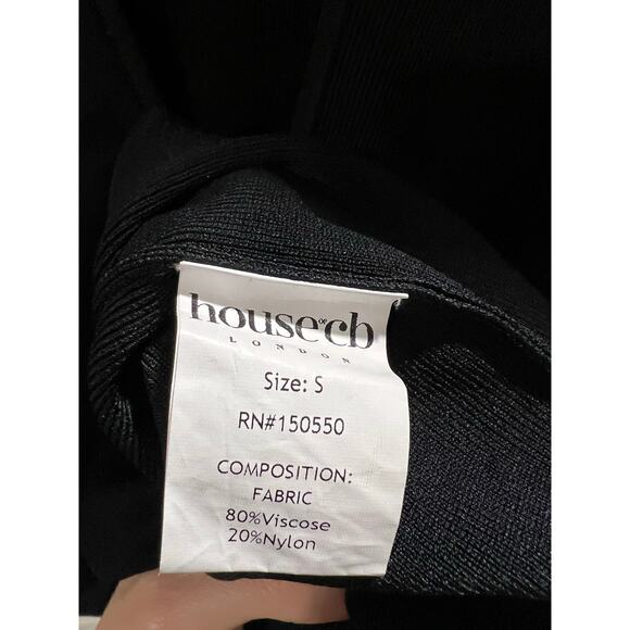House of CB Keeya Black Dress Size S Small - Picture 5 of 6